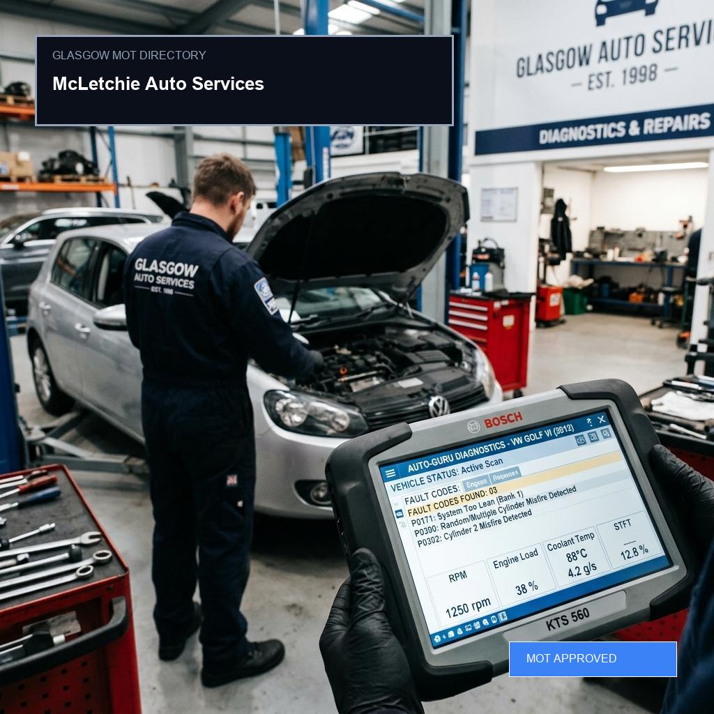 McLetchie Auto Services Garage Interior